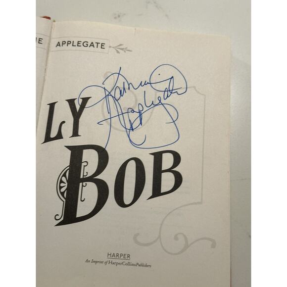 SIGNED The One and Only Bob - Katherine Applegate (2020) First Edition AUTOGRAPH - Picture 2 of 12